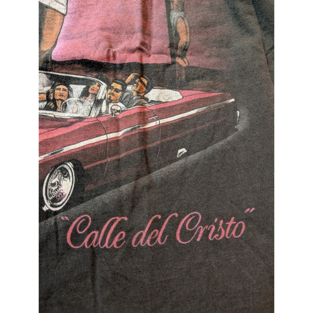 1995‎ David Gonzales Art Kid Frost La Raza Rap Chicano Pachuco Shirt Cholo XL - Picture 4 of 8